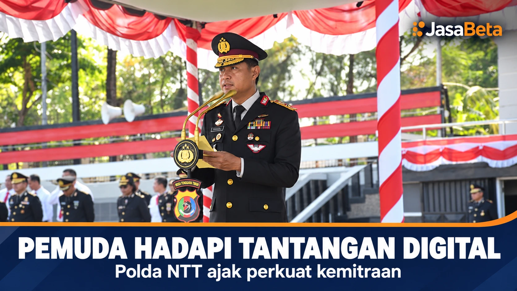 Wakapolda NTT Ajak Pemuda Hadapi Tantangan Era Digital
