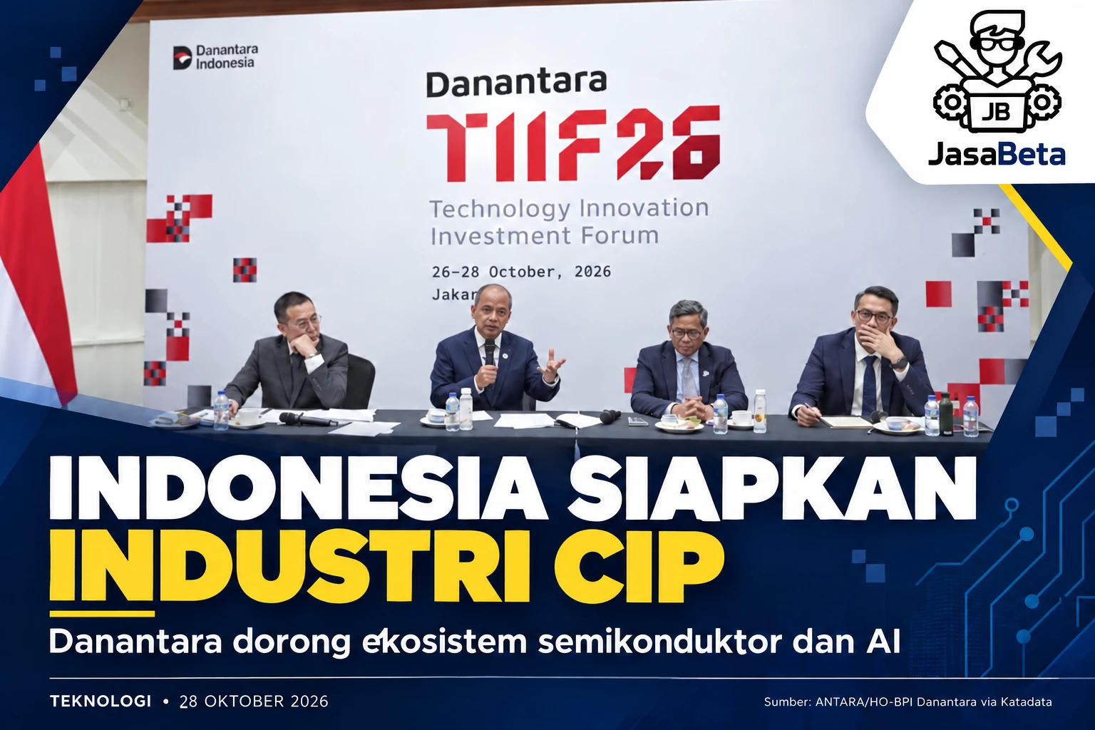 Danantara Siapkan Industri Semikonduktor untuk Mendukung AI Indonesia