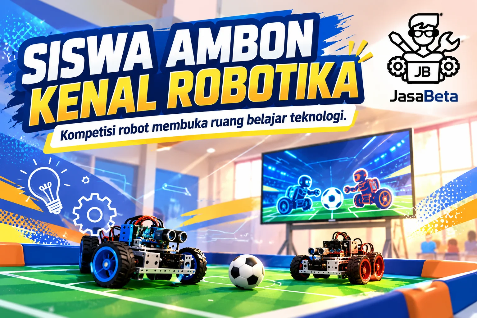 Ilustrasi berita: Sekolah di Ambon Gelar Kompetisi Robotik untuk Kenalkan Teknologi kepada Pelajar