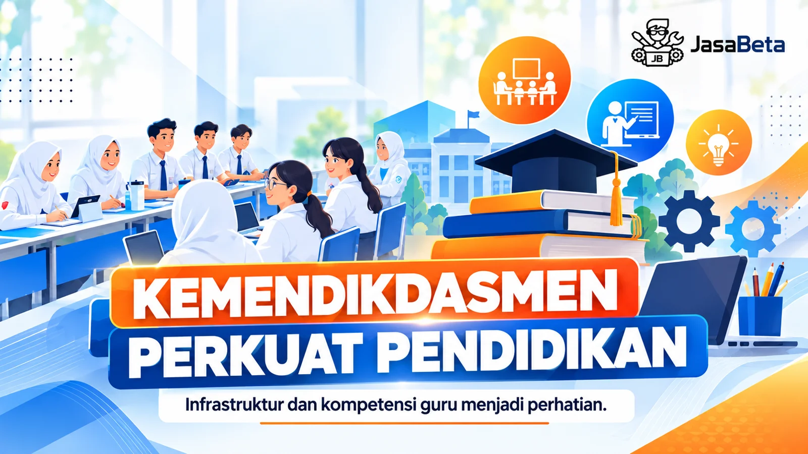 Ilustrasi berita: Kemendikdasmen Paparkan Empat Dasar Penguatan Mutu Pendidikan