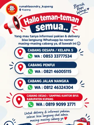 Foto Rumah Laundry Kupang