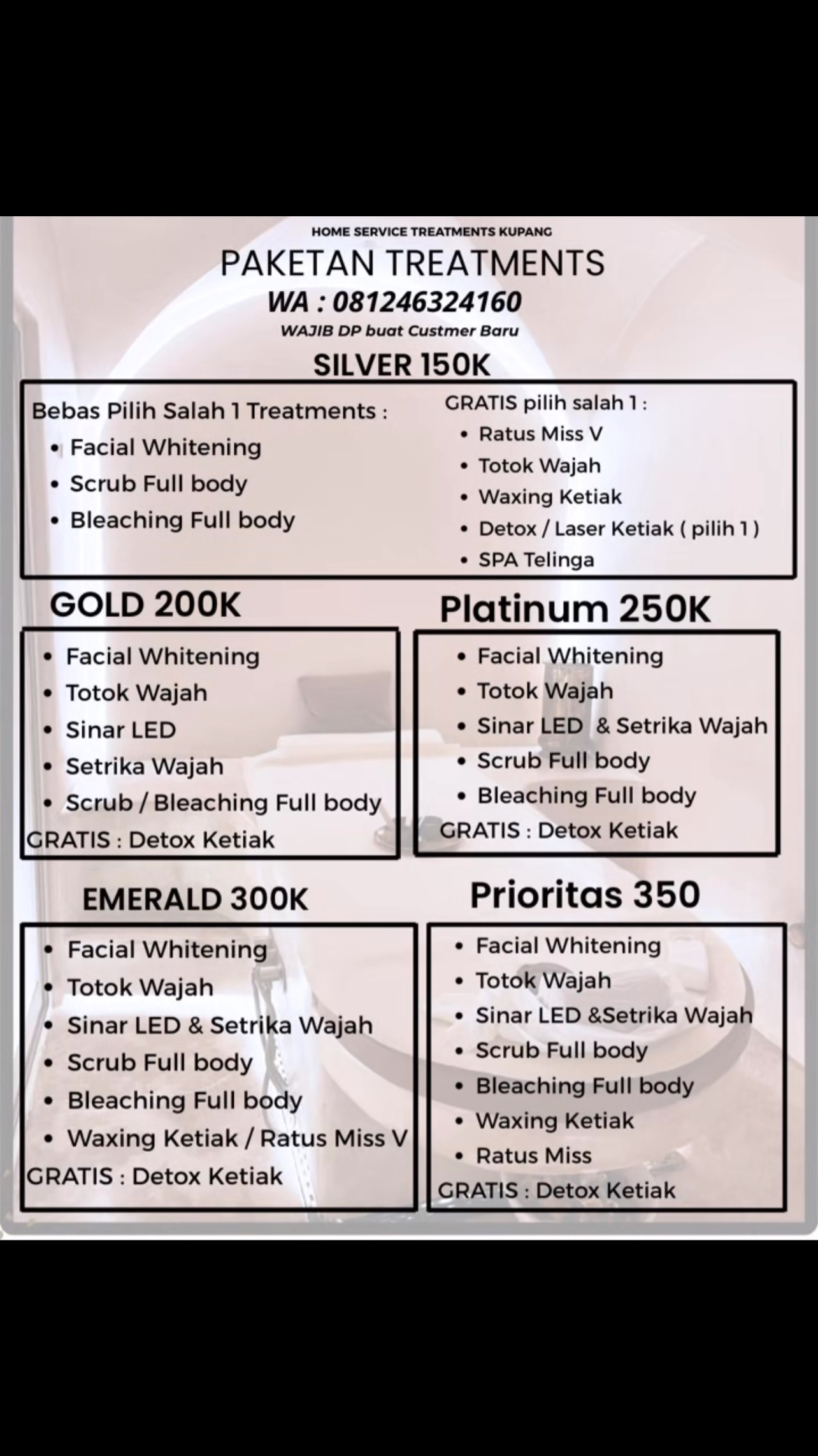 Foto Home Service Treatments Kupang