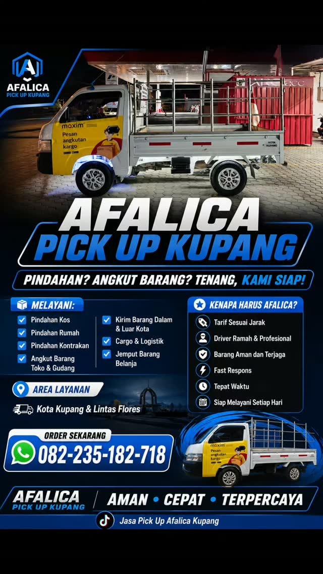 Foto Afalica Transport - Jasa Pick Up Kupang